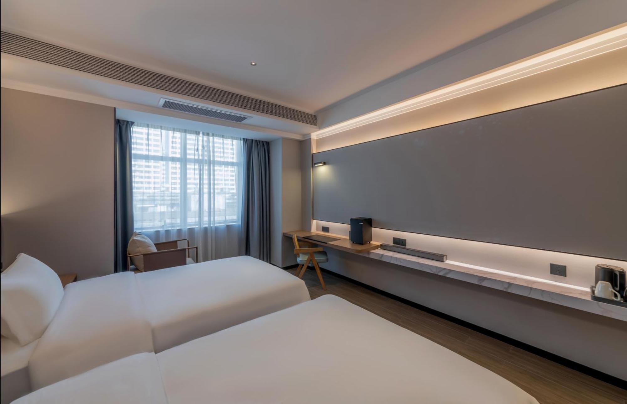 Luyue Hotel Movie Hotel Huaqiangbei Convention And Exhibition Center Branch Shénzhen Exterior foto